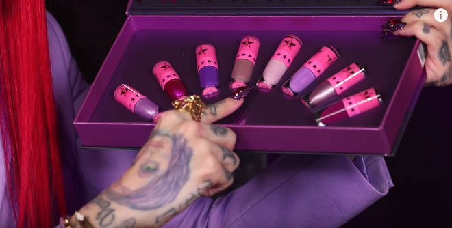 Jeffree Star is also releasing a set of lip glosses