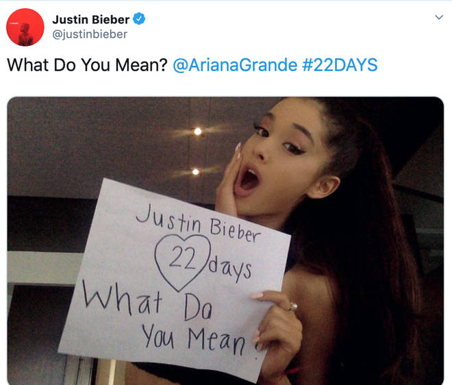 Ariana helped promote 'What Do You Mean?'
