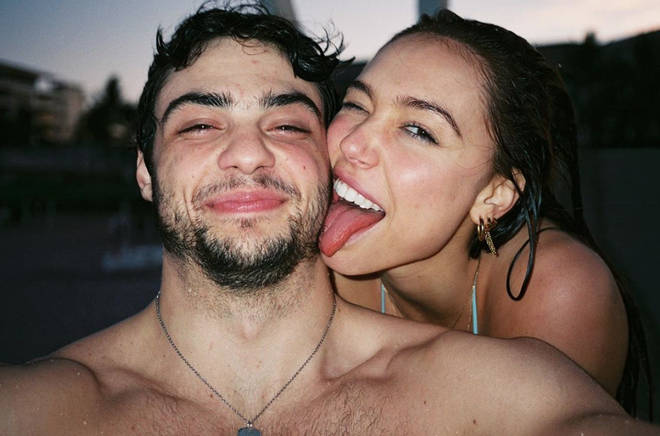 The couple went Instagram official with this selfie
