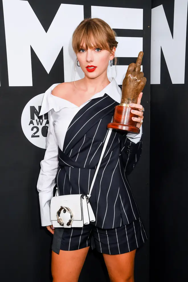 Taylor Swift won Best Solo Act In The World at the NME Awards