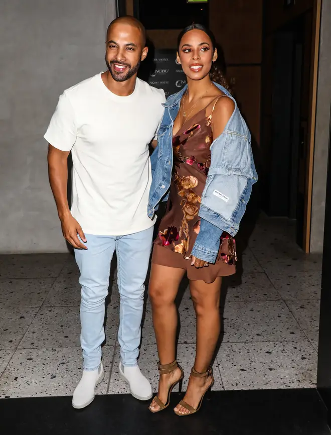 Marvin and wife Rochelle Humes started dating in 2010