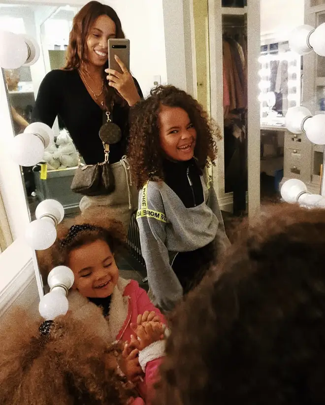 Rochelle and Marvin recently introduced their daughters to Instagram