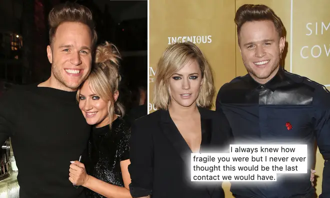 Olly Murs shared a heartbreaking tribute to friend Caroline Flack