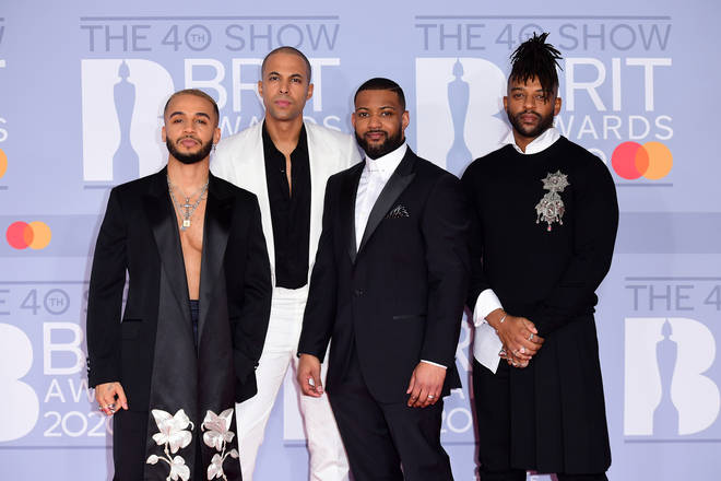 JLS joined the BRITs 2020 stars