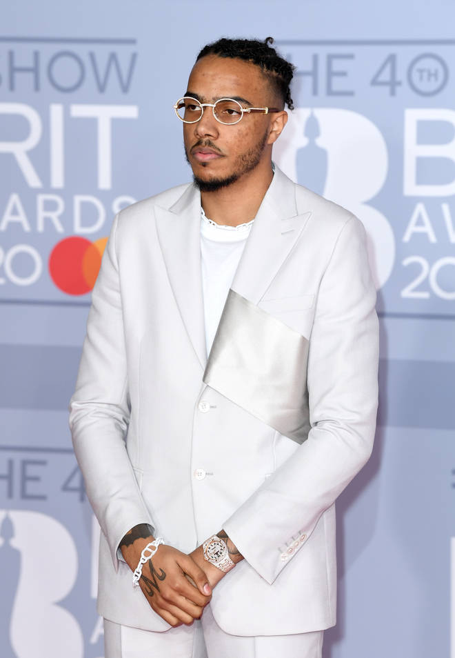 AJ Tracey dressed dapper on the red carpet