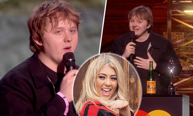 Lewis Capaldi shouts out Love Island ex Paige Turley during BRITs speech