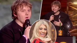 Lewis Capaldi shouts out Love Island ex Paige Turley during BRITs speech