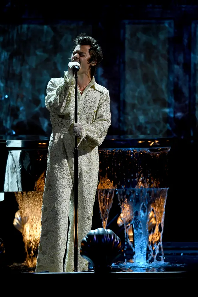 Harry Styles' lace jumpsuit at the BRIT Awards was hailed the 'wedding outfit of dreams'