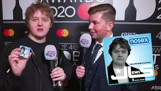 Lewis Capaldi was gifted with personalised condoms