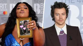 Lizzo spoke about her backstage chats with Harry Styles
