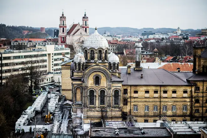 Season 4 of Stranger Things began filming at Lukiškes Prison in Lithuania