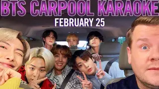 BTS are taking on Carpool Karaoke with James Corden