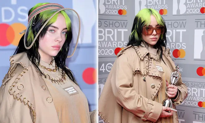 Billie Eilish's hair stylist explained how she got ready for the BRITs