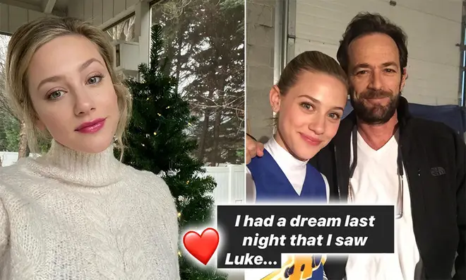 Lili Reinhart shared a heartwarming post about her former co-star, Luke Perry