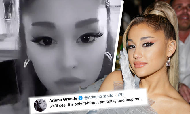 Ariana Grande teases new music to fans but is scared to give too much away