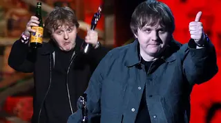 Lewis Capaldi was criticised for drinking at The BRITs