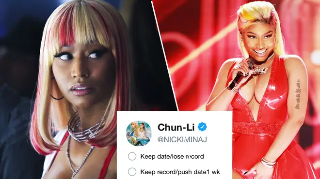 Nicki Minaj Asks Fans To Vote On Album Release