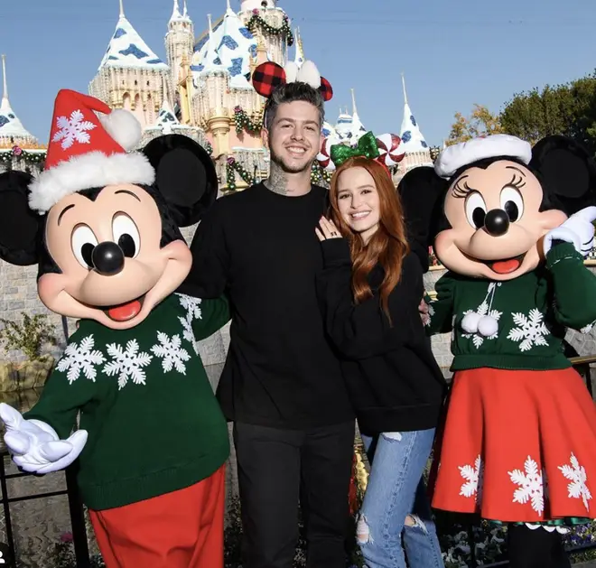 Madelaine Petsch and Travis Mills were last publicly pictured at Disneyland