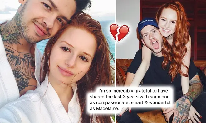 Madelaine's ex penned a heartwarming post about their break-up