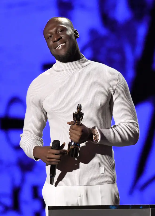 Stormzy received the first ever Greggs black card after winning big at The BRITs