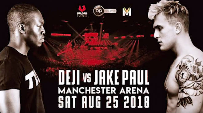 Deji vs Jake Paul on the KSI vs Logan Paul fight undercard