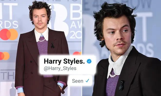 Harry Styles has been reading fans' direct messages