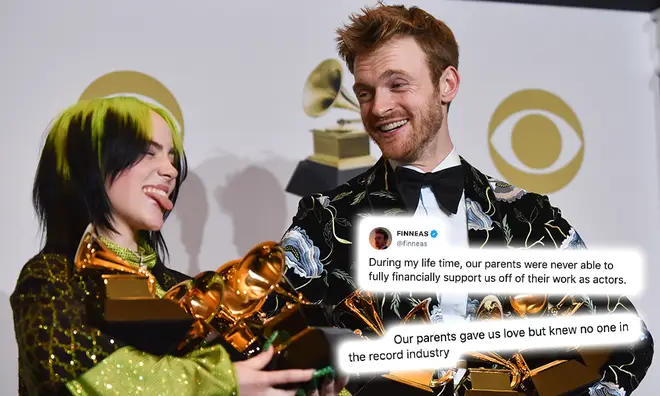 Finneas O'Connell explained how he and Billie Eilish helped their parents financially