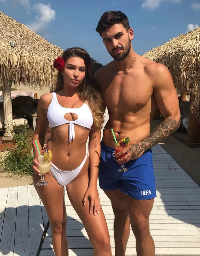 Zara McDermott and Adam Collard on holiday together