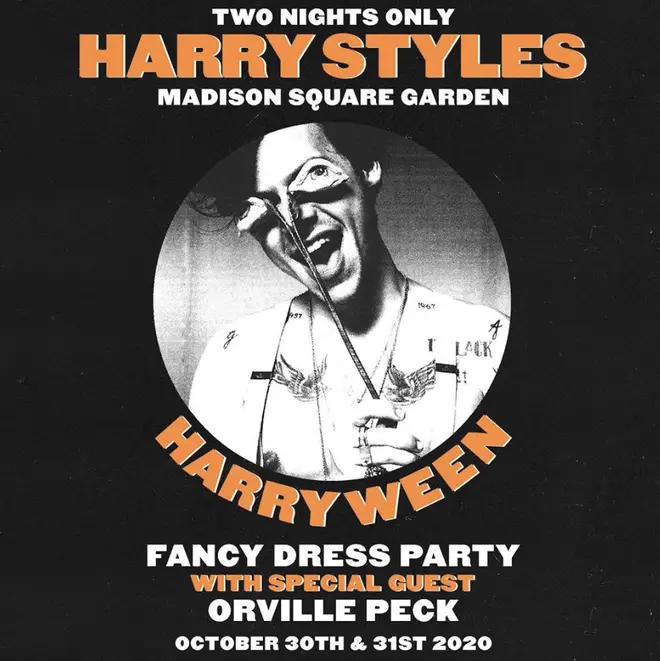 Harry Styles will perform for two nights during Halloween weekend