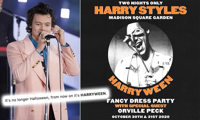 Harry Styles is doing a two-night only concert with fancy dress