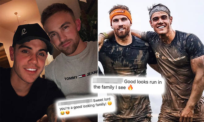 Love Island's Luke Mabbott shared a snap of his brother, Liam, on Instagram