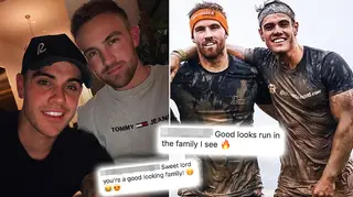 Love Island's Luke Mabbott shared a snap of his brother, Liam, on Instagram