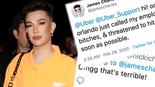 James Charles accuses Uber driving of threatening and verbally assaulting him