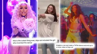 Doja Cat featured the TikTok user who created the viral choreography to 'Say So' in the visuals