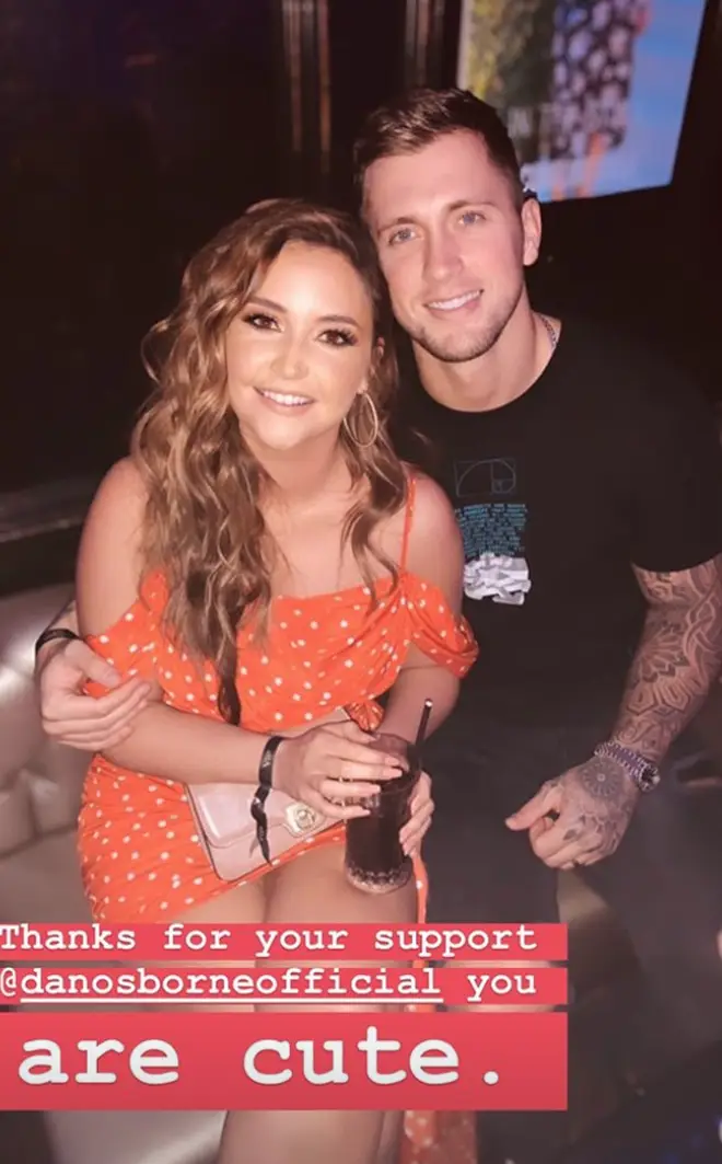 Jacqueline Jossa and Dan Osborne insisted they were loved up the night of her launch party