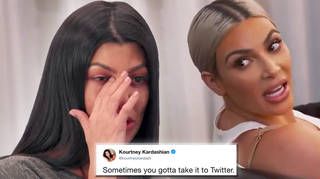 Kourtney Kardashian Starts Twitter Fight After KUWTK Premier