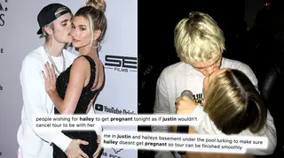 Justin Bieber's fans are worried he'll cancel his tour if Hailey gets pregnant