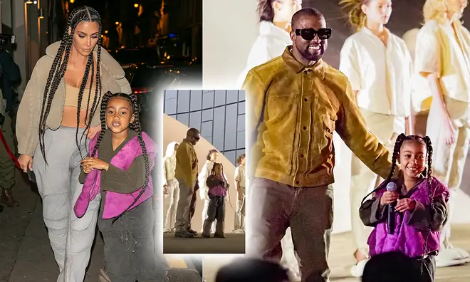 North West rapped at Paris Fashion Week for her dad, Kanye's Yeezy event