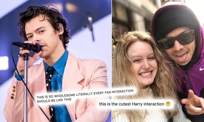 Harry Styles' fan explains the cute interaction she had with the star