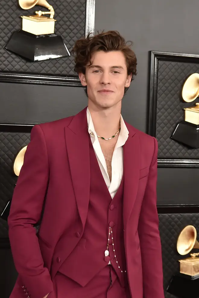 Shawn Mendes typically keeps his look clean-shaven