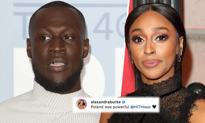 Stormzy and Alexandra Burke spark dating rumours after tour visit