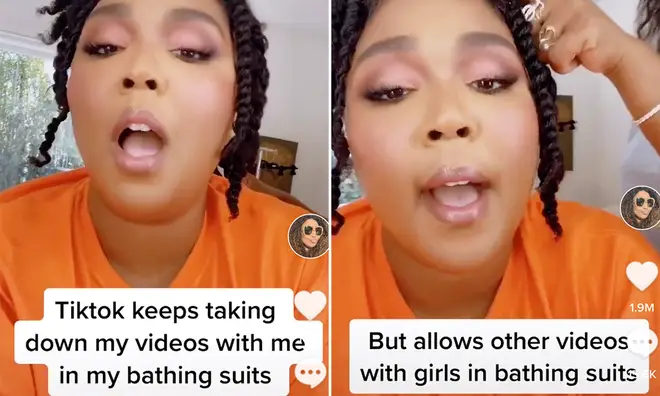 Lizzo threw shade at TikTok after they deleted some of her content