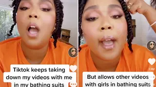 Lizzo threw shade at TikTok after they deleted some of her content