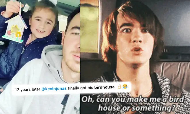 Kevin Jonas' daughter made a Camp Rock joke and didn't even realise