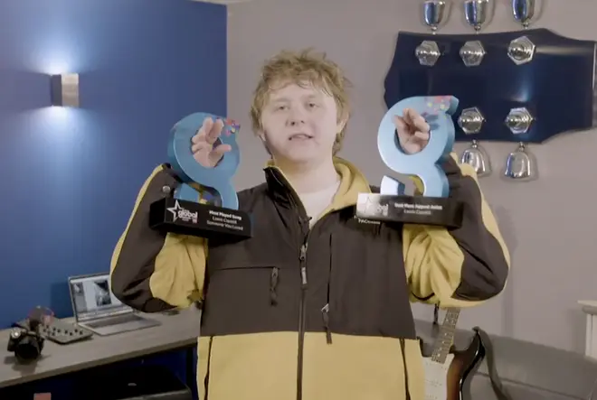 Lewis Capaldi took home two huge awards