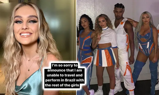 Perrie Edwards didn't go to Brazil with the Little Mix girls due to being unwell