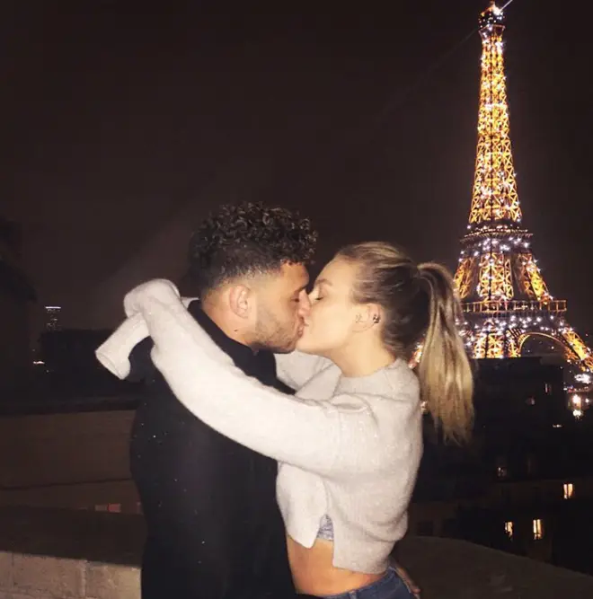 Perrie Edwards Alex Oxlade-Chamberlain