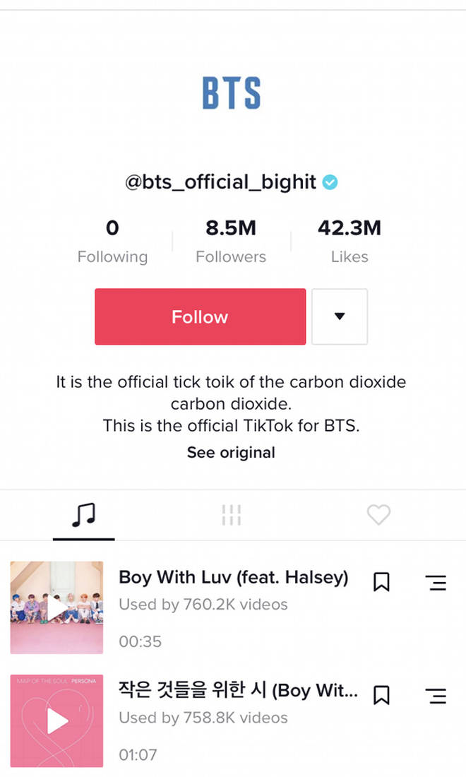 Bts Tiktok Bio Contains Translation Blunder And The Army Is