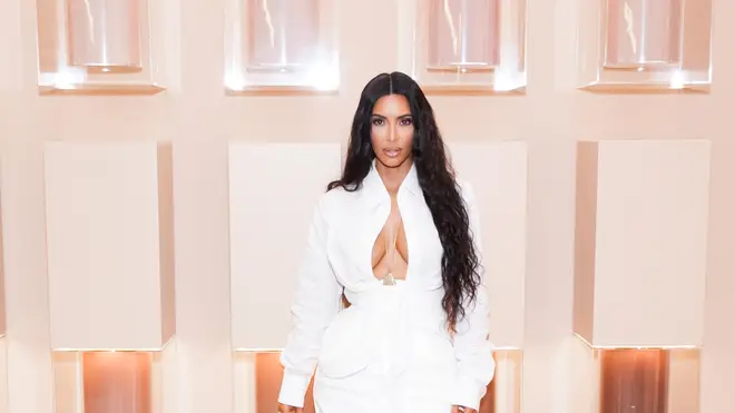 Kim Kardashian at KKW Beauty launch