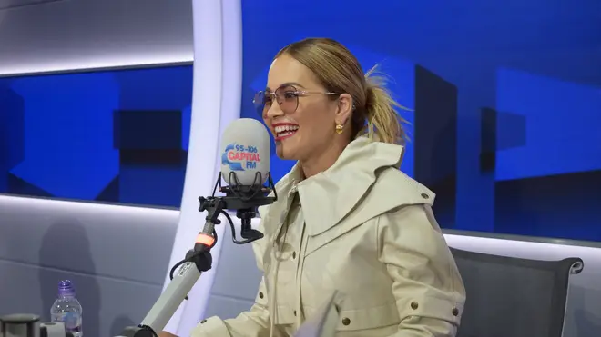 Rita Ora joined Capital Breakfast with Roman Kemp